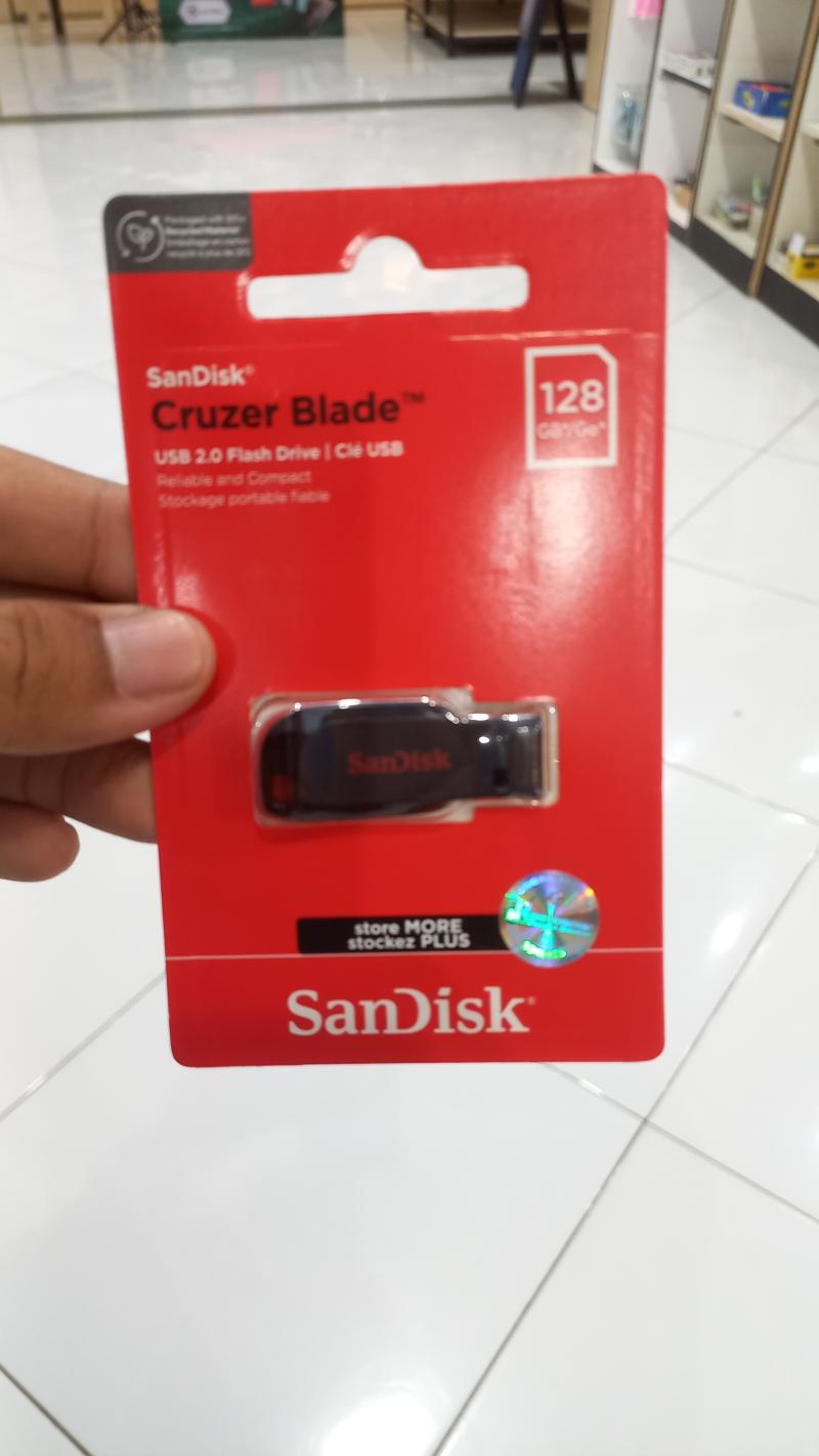 SANDISK CRUZER BLADE USB 2.0 128GB